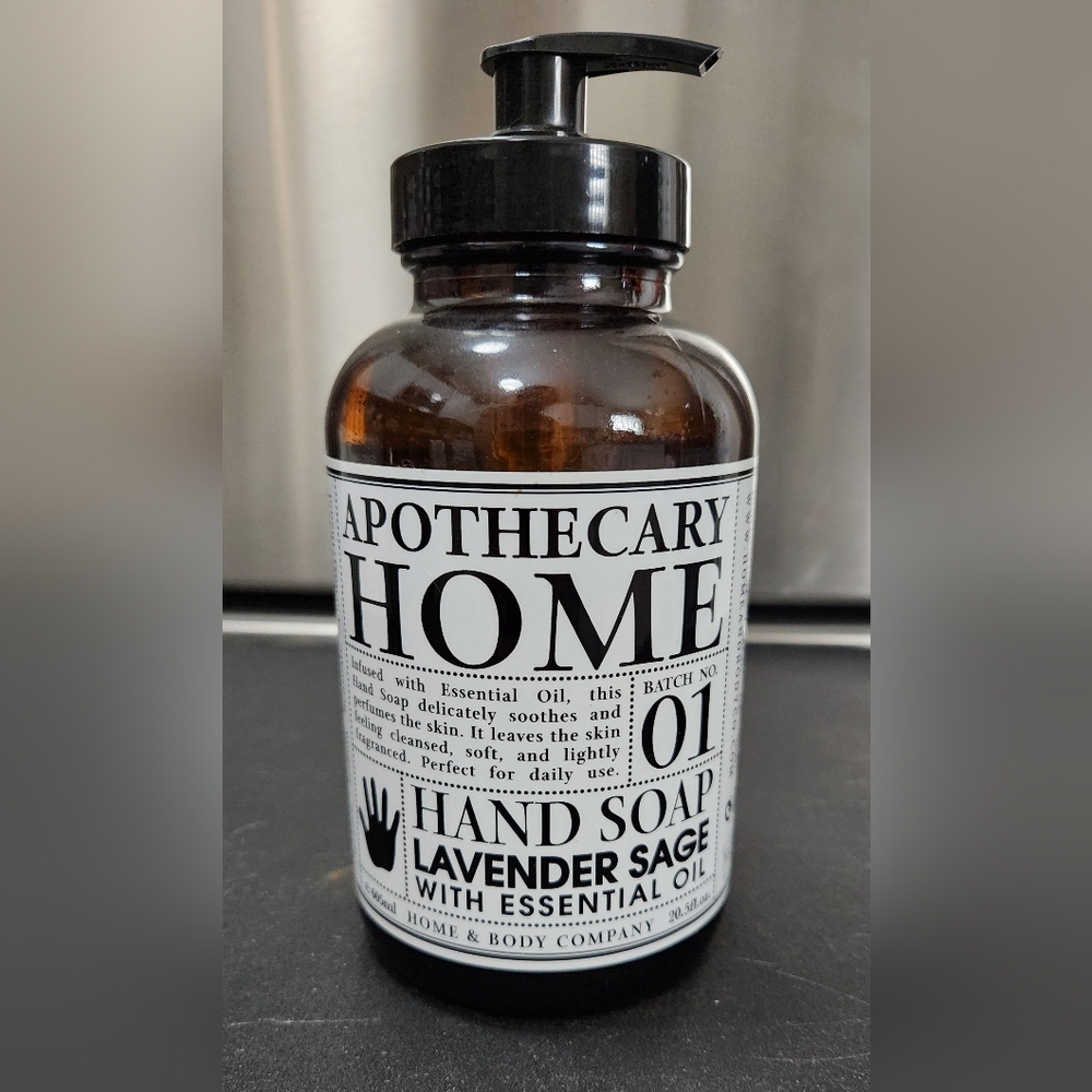 APOTHECARY Home hand soap.
